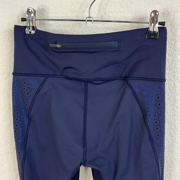 Lululemon Colour Me Quick 7/8 Tight 25" Midnight Navy / Blazer Blue Laser Cut - Picture 8 of 12